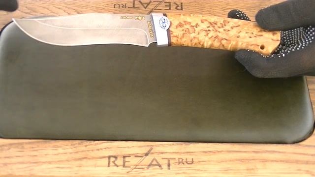 Охотничий нож с фиксированным клинком «Клычок 3» от «АиР» | Обзор от Rezat.Ru смотреть онлайн