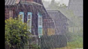 Звуки природы. Исцеление звуком.   Дождь барабанит по к