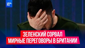 Мирные переговоры в Лондоне сорваны из-за Зеленского