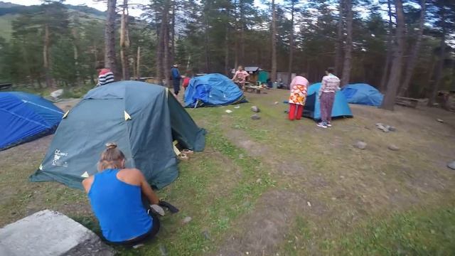 Установка палаток Бивуак смотреть онлайн