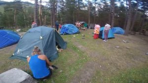 Установка палаток Бивуак