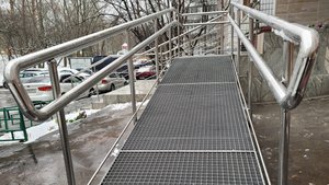 Перила из нержавеющей стали