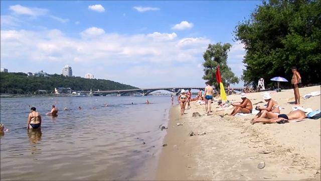 ЗОЛОТИЙ ПЛЯЖ НА ГІДРОПАРКУ (р. ДНІПРО, о. ВЕНЕЦІАНСЬКИЙ) КИЇВ смотреть онлайн