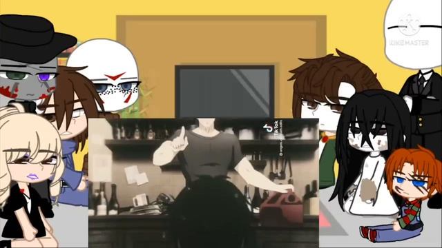 Slashers react to M!Y/N 2/? смотреть онлайн