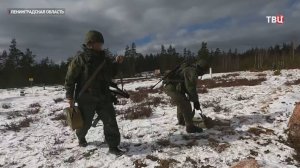 На базе Ленинградского военного округа продолжается подготовка добровольцев / События на ТВЦ