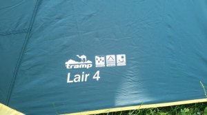 Палатка Tramp Lair 4 часть 1