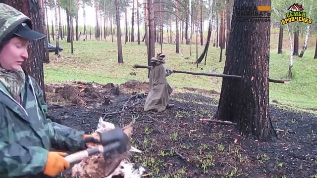 Семья Бровченко. Наука выживать ч.3 Огнетушитель и пожар, костер, нужное в автомобиле. (05.16г.) смотреть онлайн