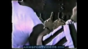 Rick Baarbe vs Gary Goodridge - 1986 OAA Provincial Armwrestling Championships