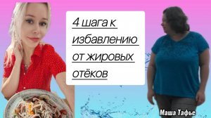 Минус 10 кг за 2 недели: Ушла вода? Разберемся! 4 шага к избавлению от "жировых отёков". Видео №55