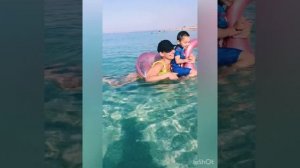 Отдых в палатках, Крым, коса Беляус, август 2022