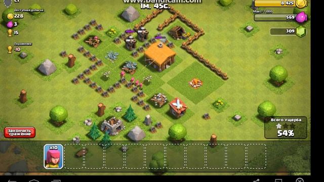 (ClashOfClans) Поход #2. Анатолий [~ 40 лучниц, 3 игры]