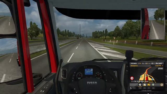 Euro Truck Simulator 2 gameplay смотреть онлайн