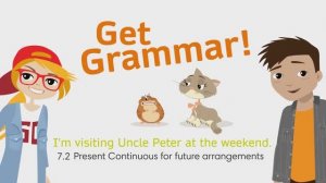 Go Getter 7.2 Grammar I'm visiting Uncle Peter at the weekend