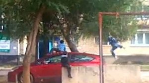 Теберда паркур