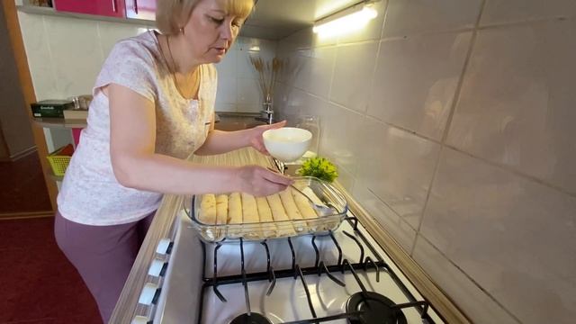 ДЕНЬ ПОБЕДЫ☀️ОПЯТЬ В ГОСТЯХ У РОДИТЕЛЕЙ☀️РУЛЕТИКИ С ТВОРОГОМ @Семья из России Пронькины