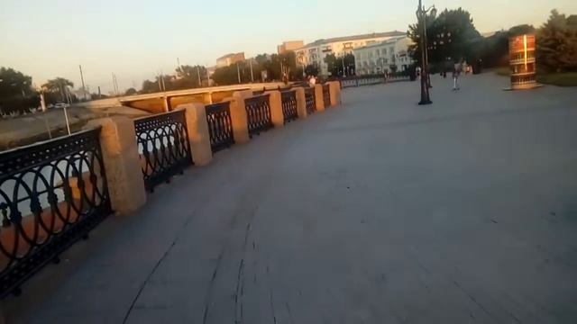 Набережная Волги, Астрахань 2019