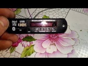 Доработка модуля BLUETOOTH, MP3,AUX, TF .