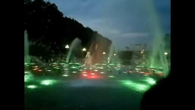 Танцующий фонтан в Нальчике смотреть онлайн