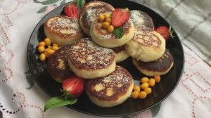 Сырники с рикоттой и творогом❗️ На рисовой муке❗️ Очень вкусные и нежные❗️