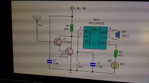 Делаем искатель скрытой проводки на pic12f629.