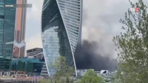 Стали известны подробности пожара на парковке Москва-Сити / События на ТВЦ