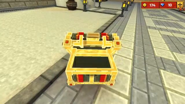 Открытие сундука в pixel gun.Мифическое оружие! смотреть онлайн