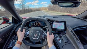2025 CHEVROLET CORVETTE STINGRAY COUPE 3LY - POV TEST DRIVE  Тест драйв авто от первого лица