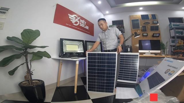 Đèn Năng lượng mặt trời JD 1000W Siêu to khổng lồ,sáng khủng khíp