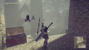 Nier automata Самое смертоносное оружие в игре