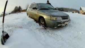 Что делать если застрял в снегу | What to do if stuck in the snow