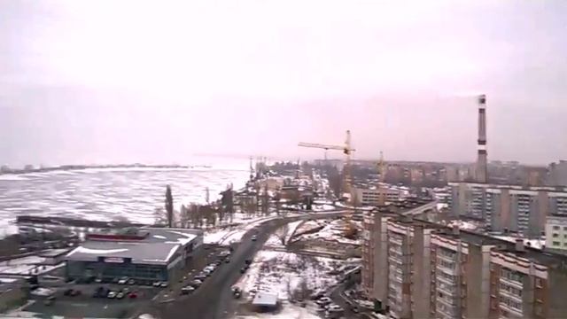 CHERKASSY/Черкассы,16-ти этажное здание. Beautiful VIEW/Красивый вид. смотреть онлайн