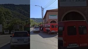 Ахалцихе. Грузия. Едем из крепости Рабат.