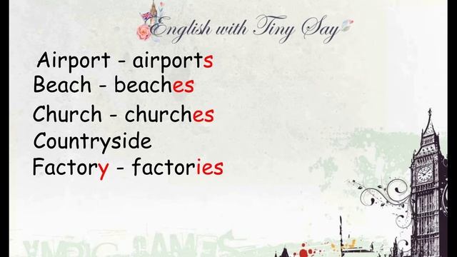 Описываем места на английском смотреть онлайн