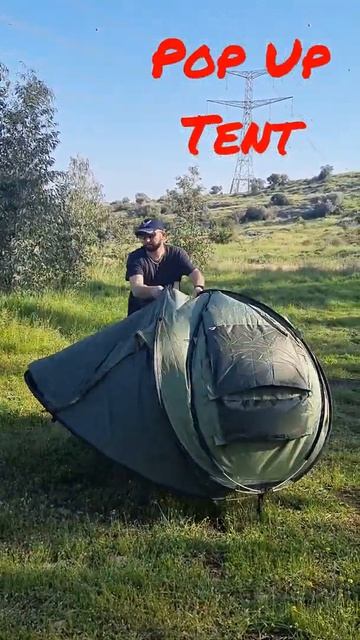 Pop Up Tent | #shorts | палатка быстрого и лёгкого сбора смотреть онлайн