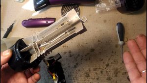 Ремонт фена, обычная неисправность.