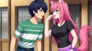 💖ДЕВУШКА ОБОРОТЕНЬ Влюбилась В ШКОЛЬНИКА В МАЙНКРАФТ!