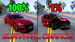 Реалистичные аварии с шансом на выживание #52 😱|BeamNG.Drive| Бименджи Драйв