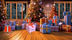Футаж Новый Год С Подарками Идет