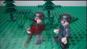 Анимация от «Военные самоделки и диорамы»|С обработкой «Lego Animator rus»|lego WW2 stop motion|
