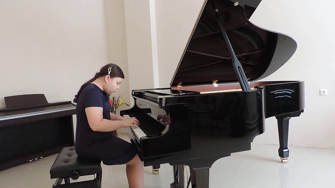 Остолопова Марина 11 лет А.Сомерсвел Инвенция №6 До мажор смотреть онлайн