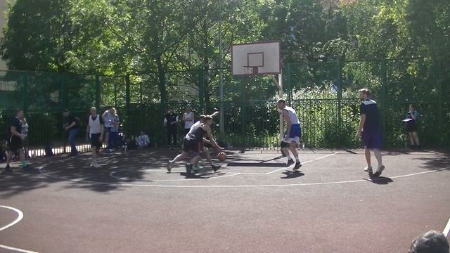 1/2 финала. Без названия & Телеги [Streetball ко Дню России 2023]