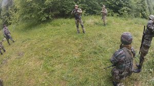 Тактическое перемещение с напарником (Спортивно-тактический страйкбол)