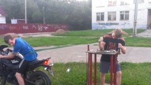 Мотоцикл vs Армрестлинг