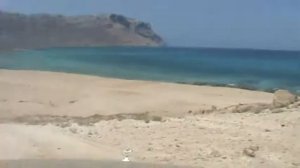 о.Сокотра.Пляж Калансия,вид сверху
