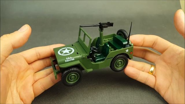 COBI Willys MB 1/4 tony 4x4 (2399) - recenzja смотреть онлайн