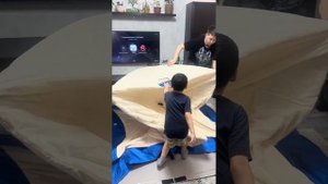 Распаковка зимней палатки SibFisher дома