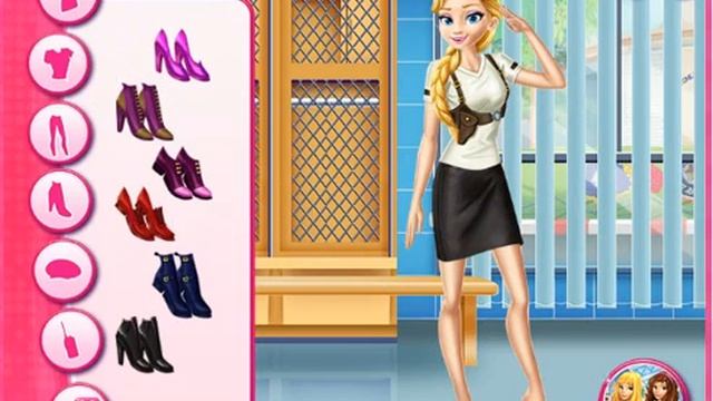 Мультик:Дисней Девушки в полицейской академии/Disney Girls at Police Academy смотреть онлайн