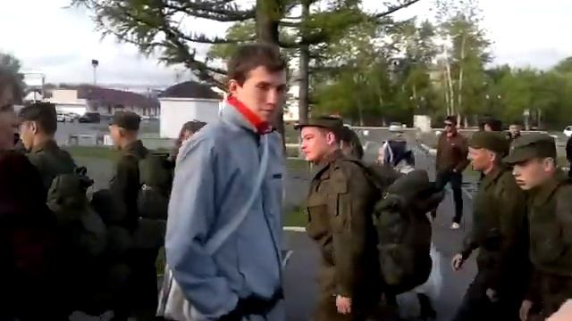 Новобранцы на вокзале 1 смотреть онлайн