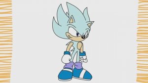 Как нарисовать ICE SONIC I легко