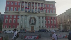 Мэрия Москвы / Тверская улица / г. Москва / 4К